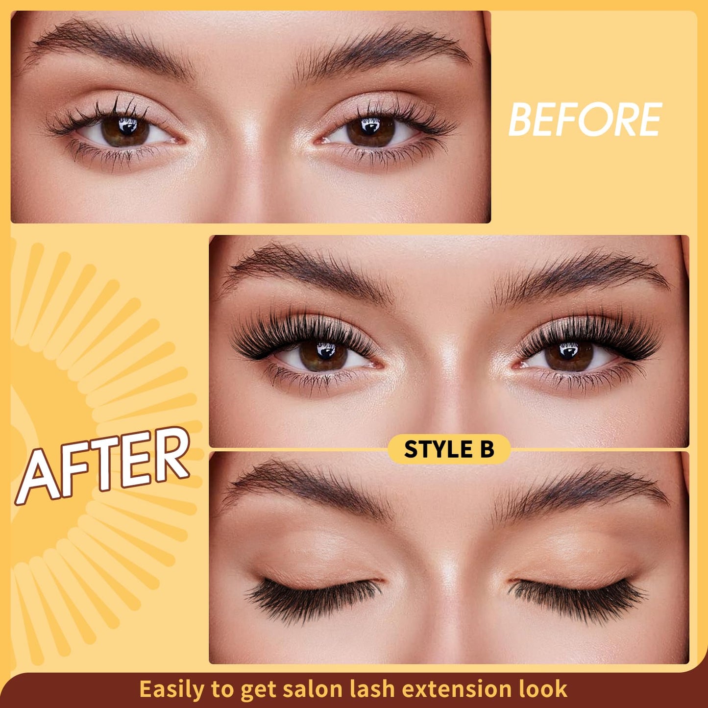 Reusable Magnetic Eyelashes