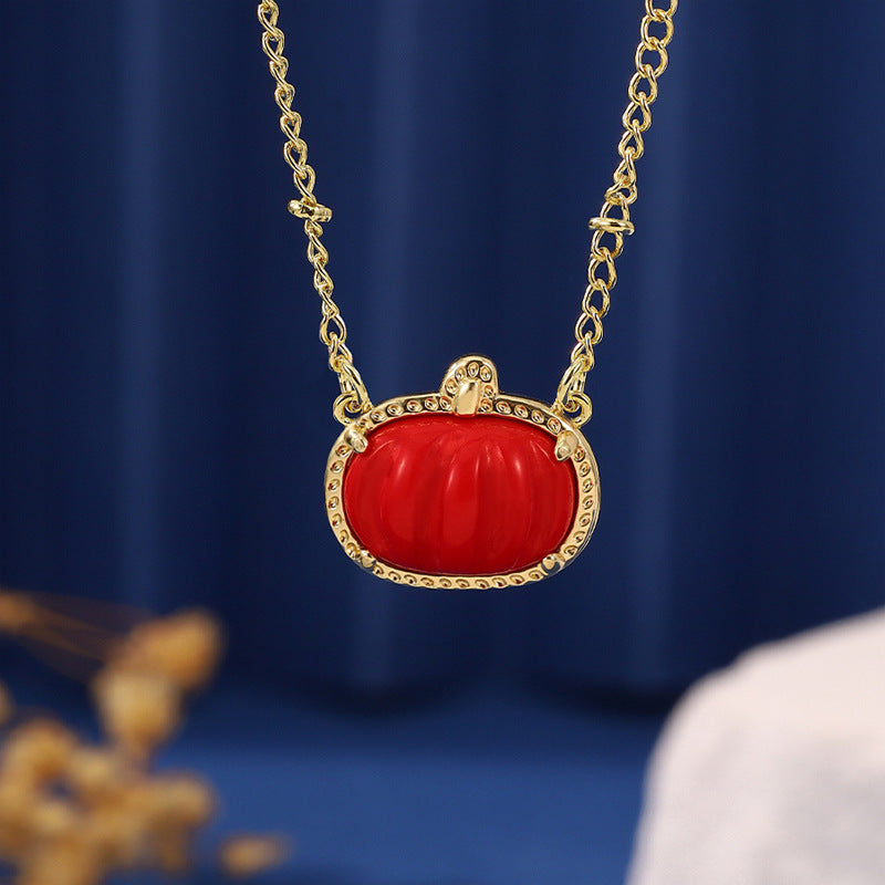 🎃Whimsical Pumpkin Necklace