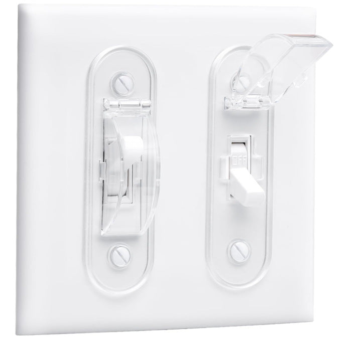 🛡️ Child-Safe Toggle Switch Guard – Essential Home Safety for Parents!