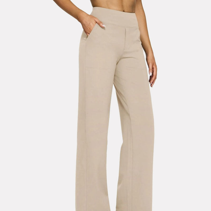 High-Waisted Yoga Pants with Pockets ✨