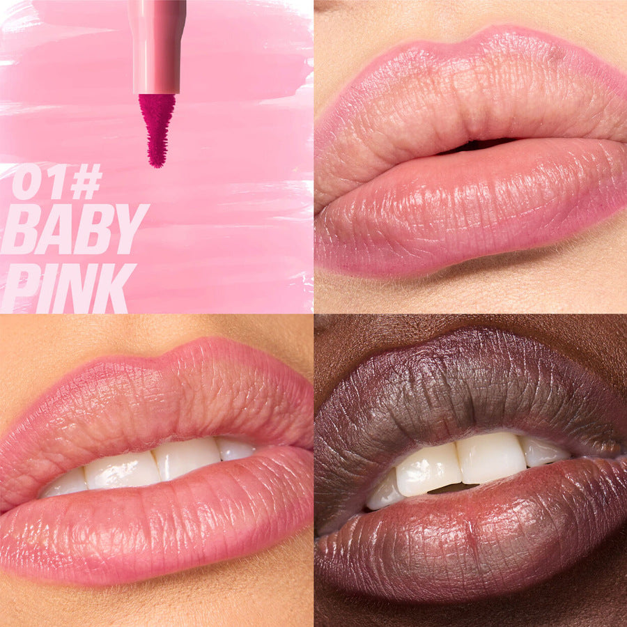 💋Matte Velvet Lip Liner Pencil – Smudge-Proof & Long-Lasting
