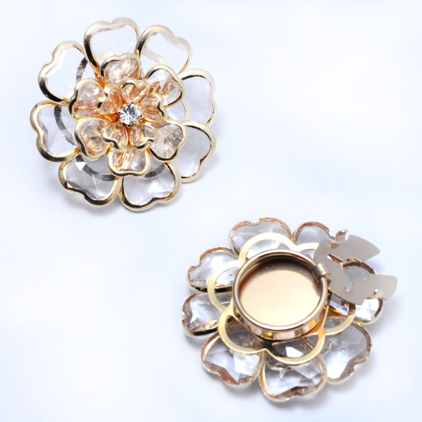⭐Hot Pick! Silver Button Covers💎Fashion Must-Have!