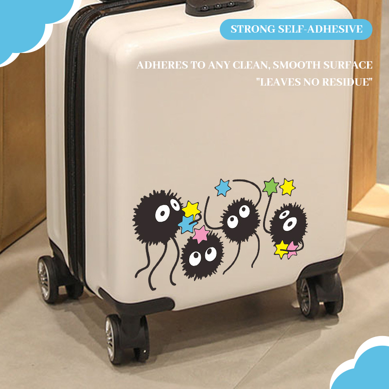 🧚 Cute Black Ball Magic Glass Sticker