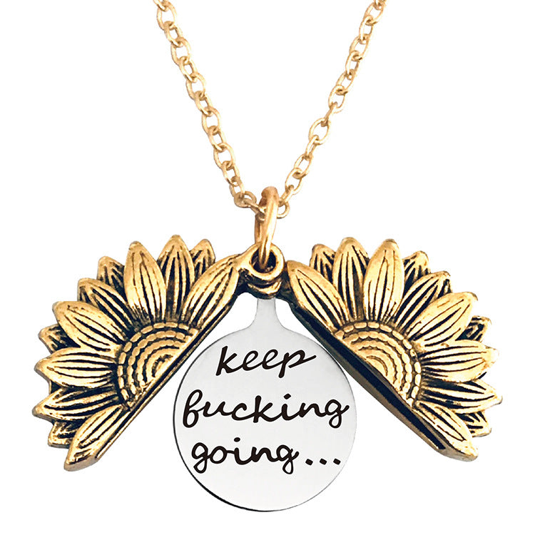 🌻 Best-Selling “You Are My Sunshine” Necklace