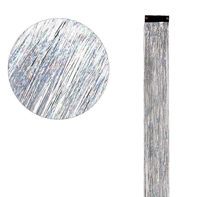 Hair Tinsel Clip in 6 pcs 🌟