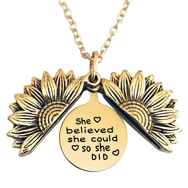 🌻 Best-Selling “You Are My Sunshine” Necklace