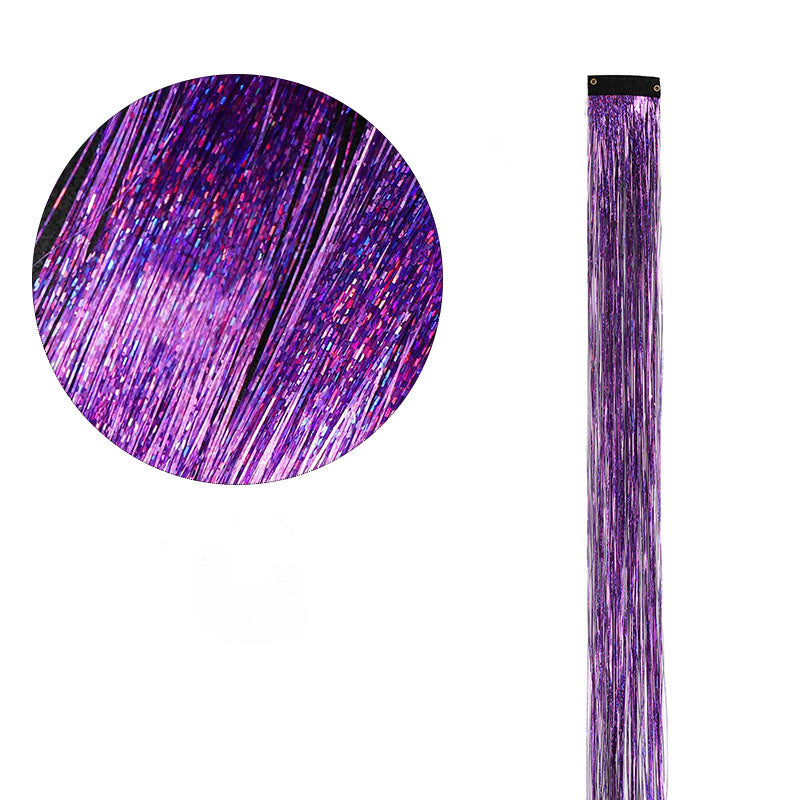 Hair Tinsel Clip in 6 pcs 🌟
