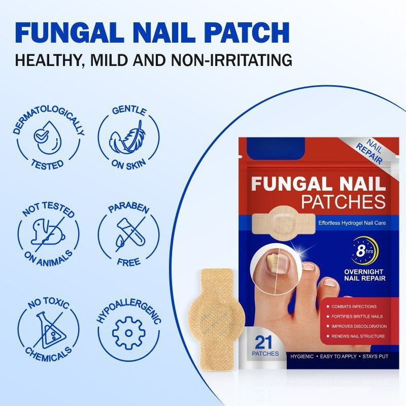 🦶 Fast Nail Repair Patch – Antibacterial & Restorative Care