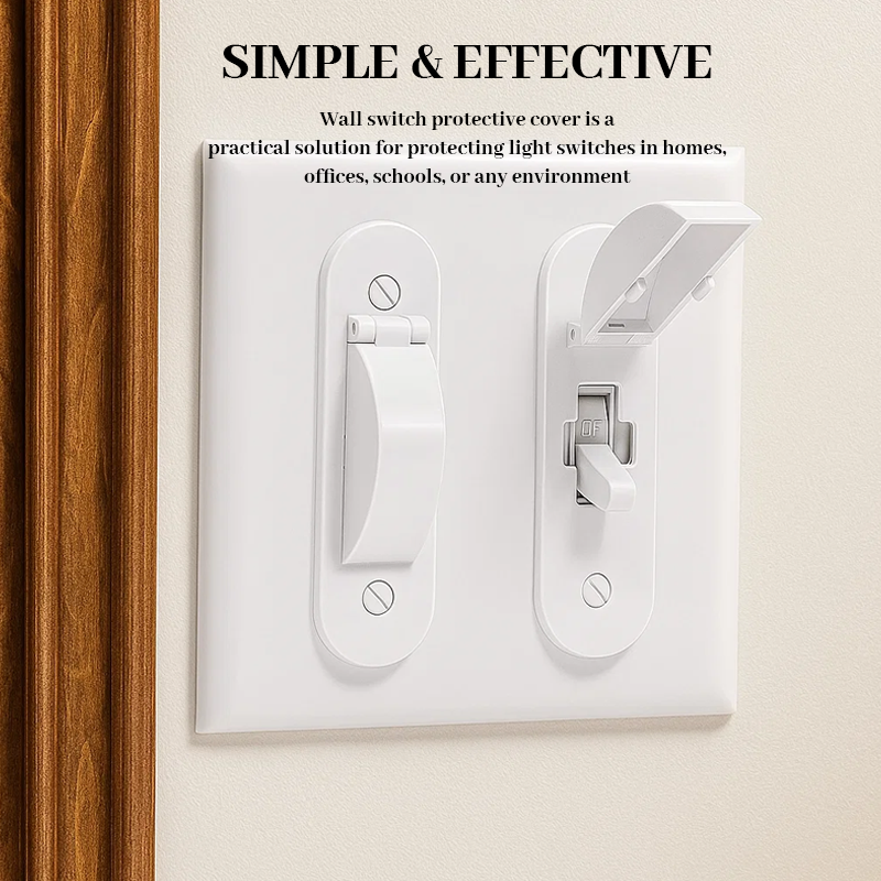 🛡️ Child-Safe Toggle Switch Guard – Essential Home Safety for Parents!
