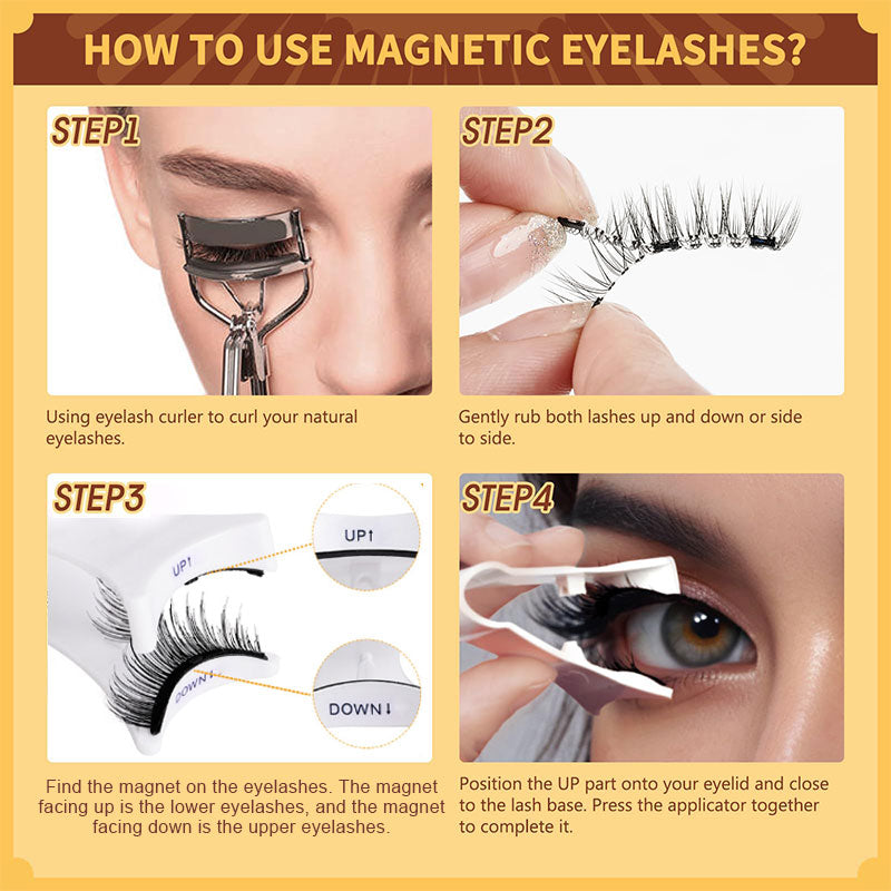 Reusable Magnetic Eyelashes