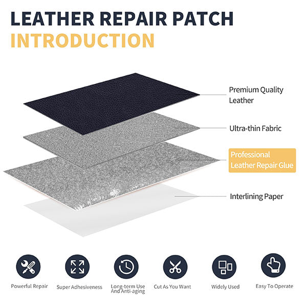 ๐ฅ๐ฅ Restore in Seconds โ Leather Patch Tape