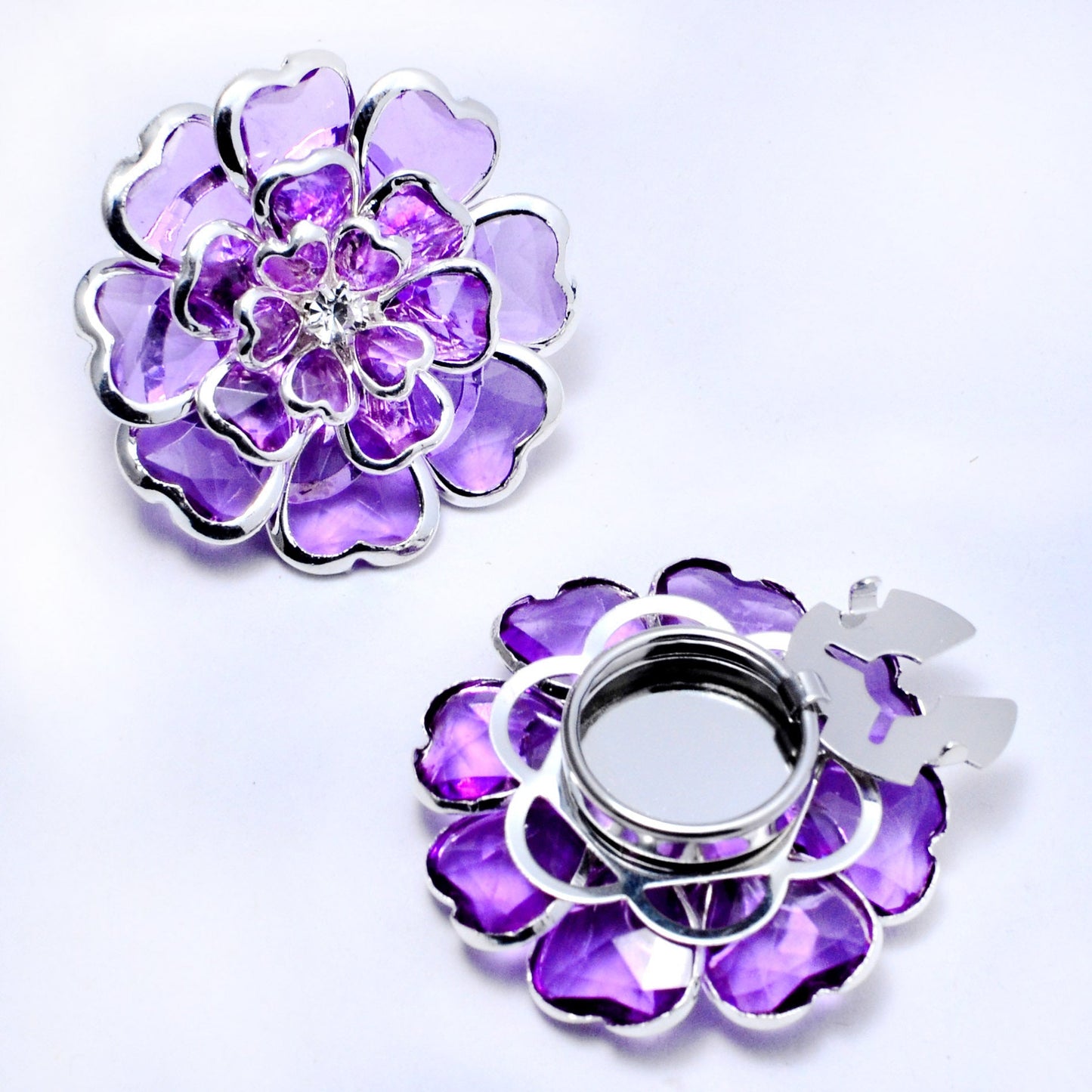 ⭐Hot Pick! Silver Button Covers💎Fashion Must-Have!