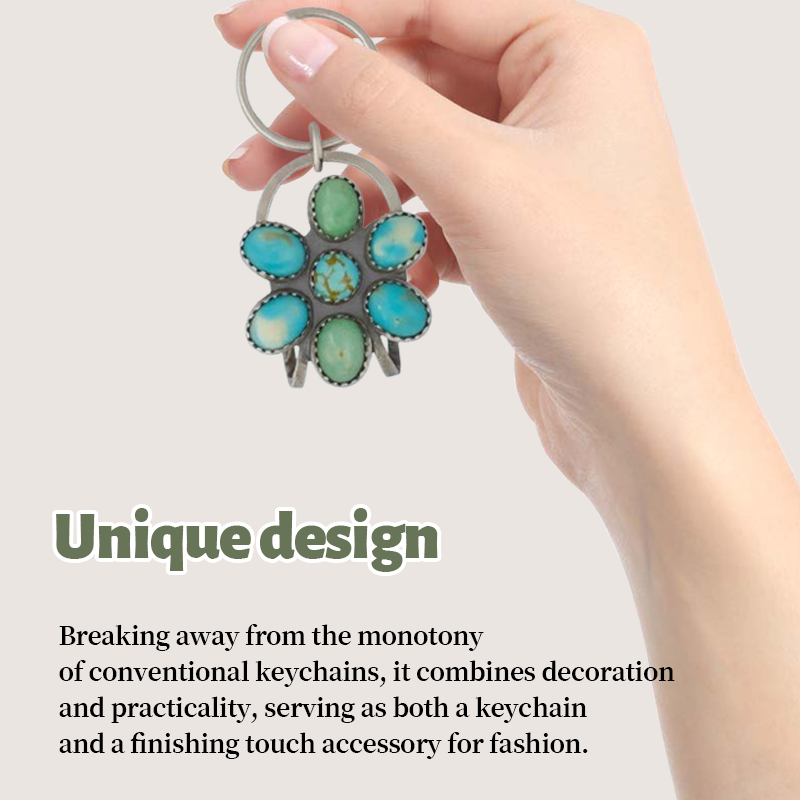 💎Turquoise Keychain Hero: Ends Purse Digging Forever!🔑