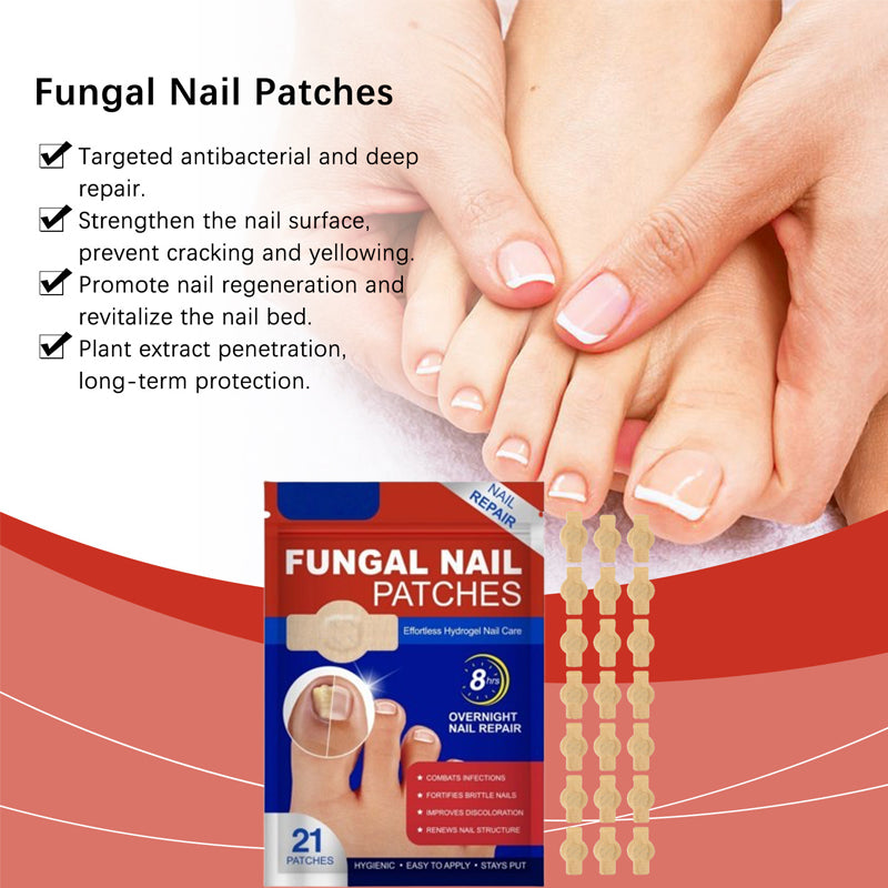 🦶 Fast Nail Repair Patch – Antibacterial & Restorative Care