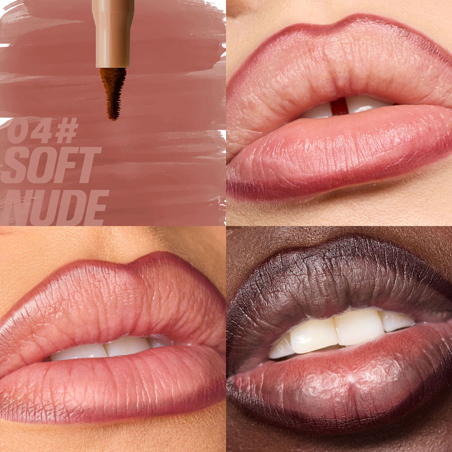 💋Matte Velvet Lip Liner Pencil – Smudge-Proof & Long-Lasting
