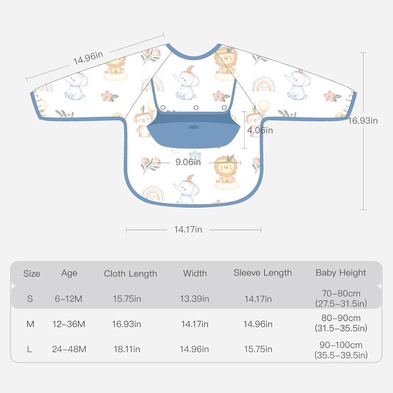 Top Pick!๐ Baby Bib with Silicone Food Catcher โ No More Mess!