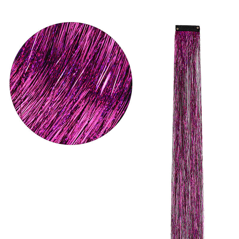 Hair Tinsel Clip in 6 pcs 🌟