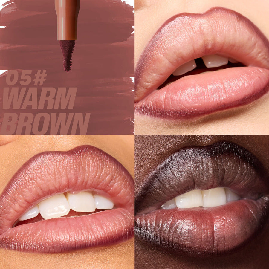 💋Matte Velvet Lip Liner Pencil – Smudge-Proof & Long-Lasting