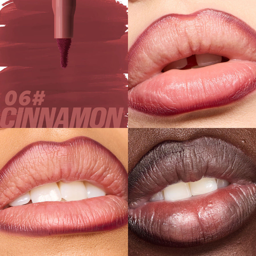 💋Matte Velvet Lip Liner Pencil – Smudge-Proof & Long-Lasting
