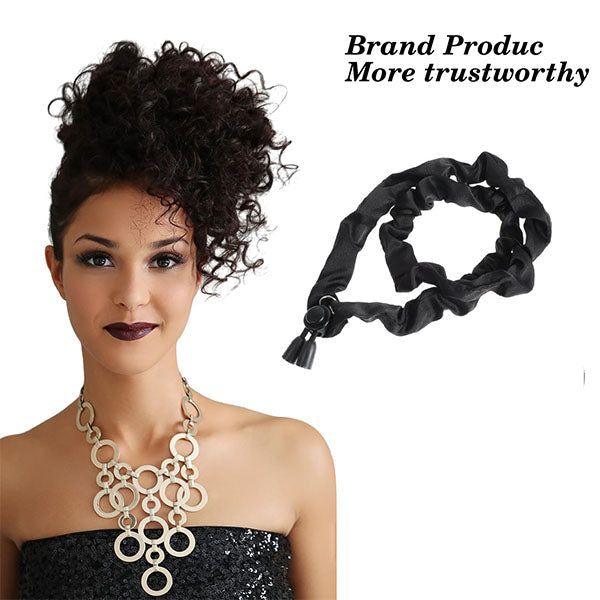 3 Pcs Elastic Soft Satin Hair Adjustable Hair