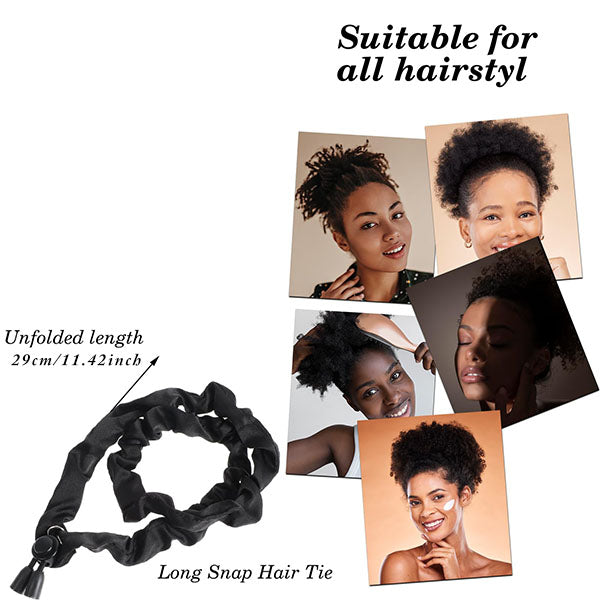 3 Pcs Elastic Soft Satin Hair Adjustable Hair