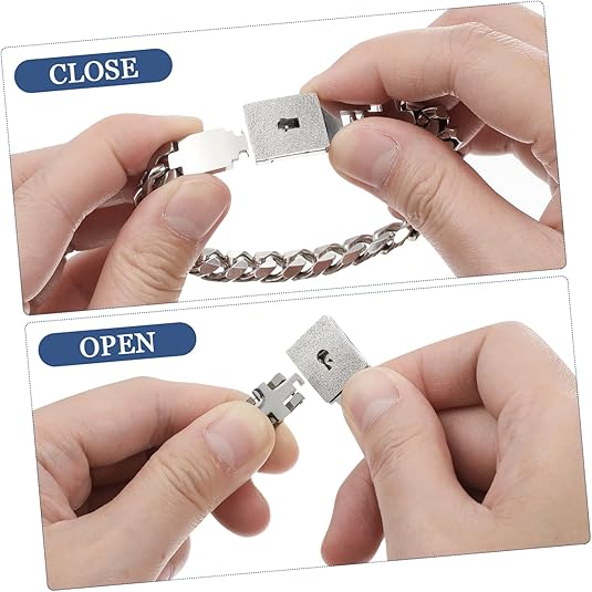 🔐 Couple Goals! Lock & Key Bracelet Set ❤️
