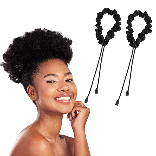 3 Pcs Elastic Soft Satin Hair Adjustable Hair