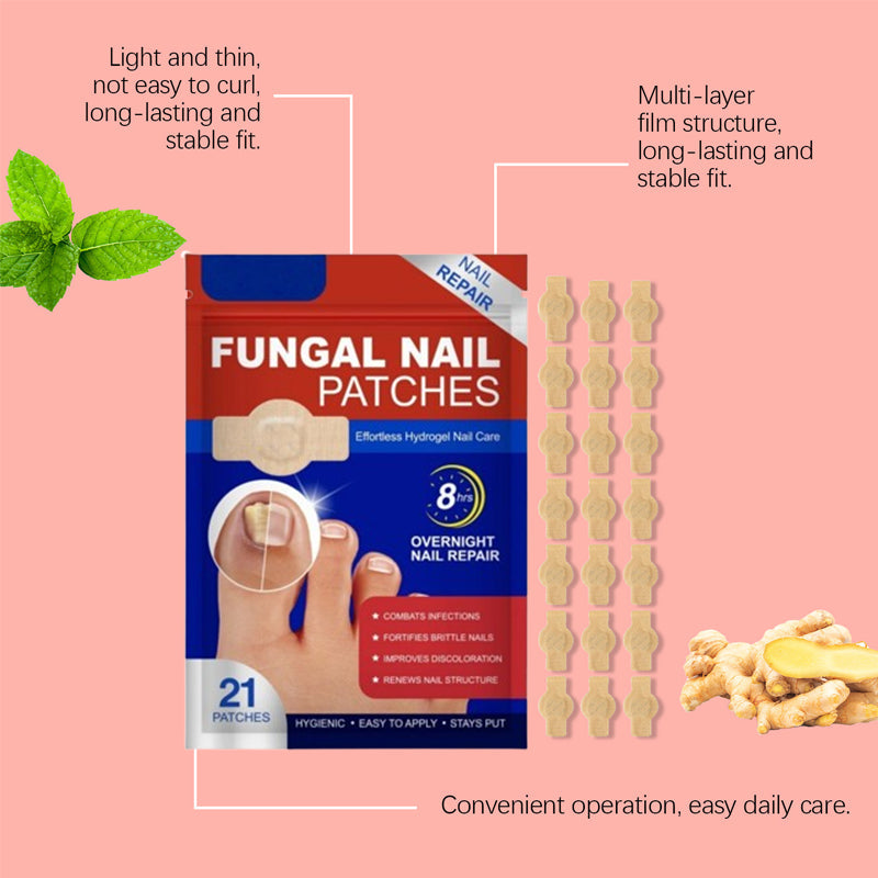 🦶 Fast Nail Repair Patch – Antibacterial & Restorative Care