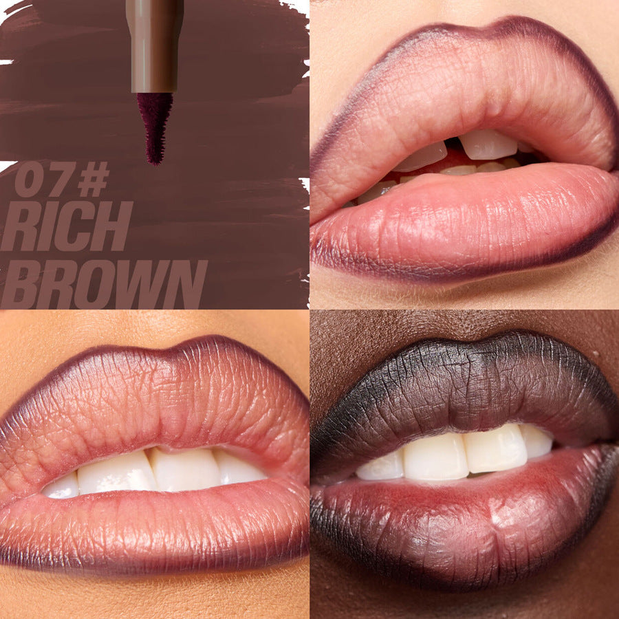 💋Matte Velvet Lip Liner Pencil – Smudge-Proof & Long-Lasting