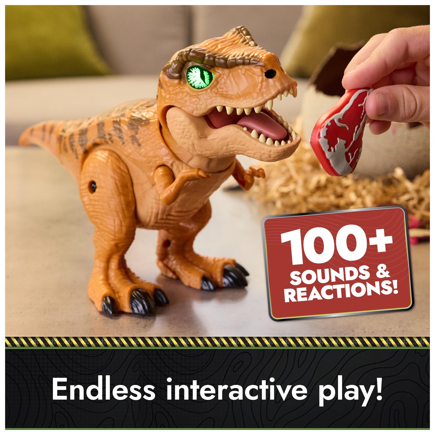 Jurassic World Interactive Toy Dinosaur & Egg