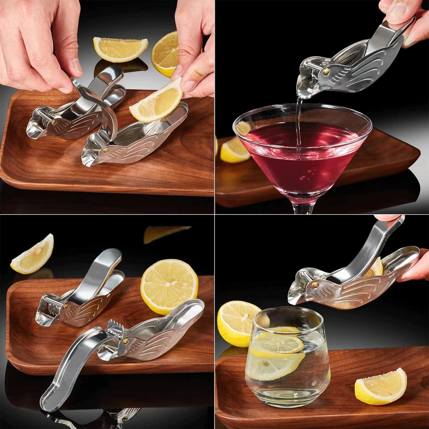 Bird-Shaped Portable Citrus Extruder Gadget