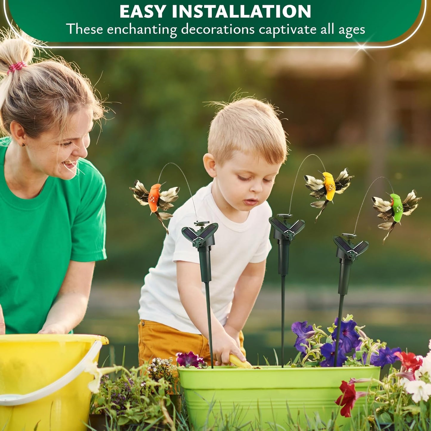 Solar Bat Halloween Garden Stake Decoration
