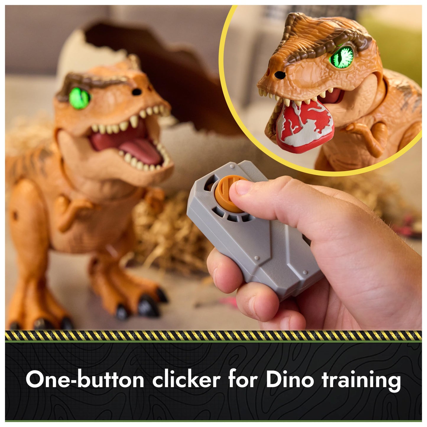 Jurassic World Interactive Toy Dinosaur & Egg