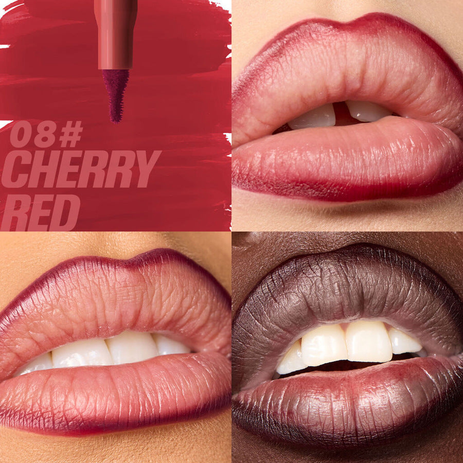 💋Matte Velvet Lip Liner Pencil – Smudge-Proof & Long-Lasting