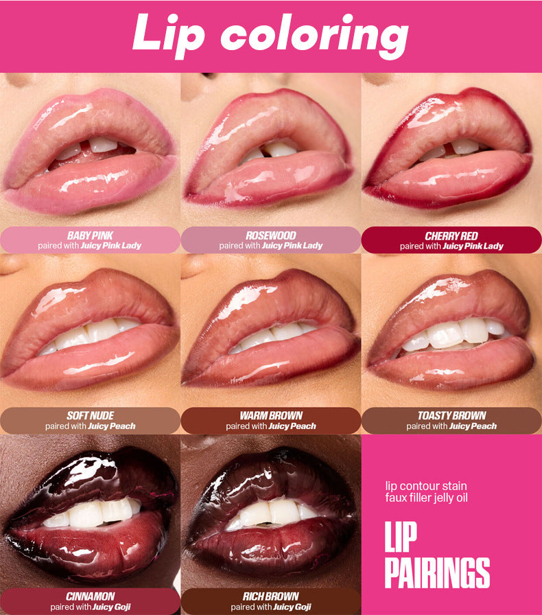 💋Matte Velvet Lip Liner Pencil – Smudge-Proof & Long-Lasting