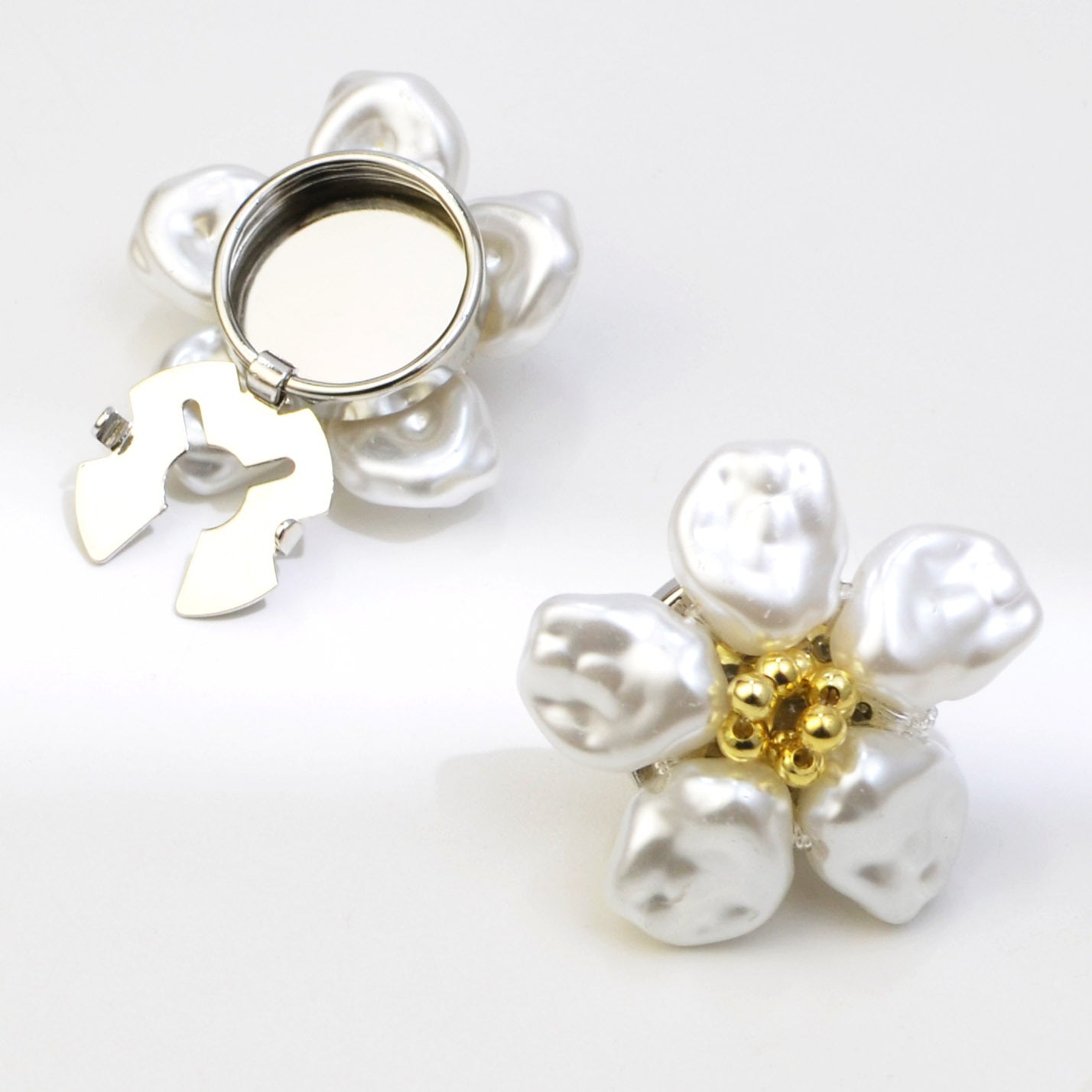 ⭐Hot Pick! Silver Button Covers💎Fashion Must-Have!