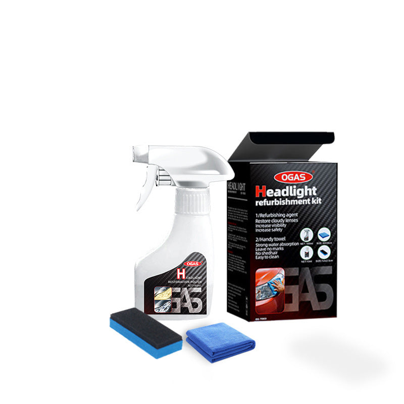 🔥Hot Sale 49% OFF 🚘Automotive Headlamp Restoration Fluid Kit