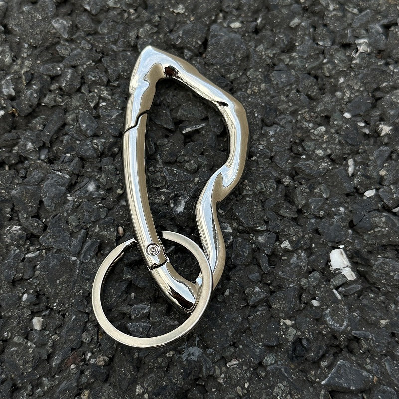 ✨ Hot Pick! Oversized Star Carabiner Key Ring