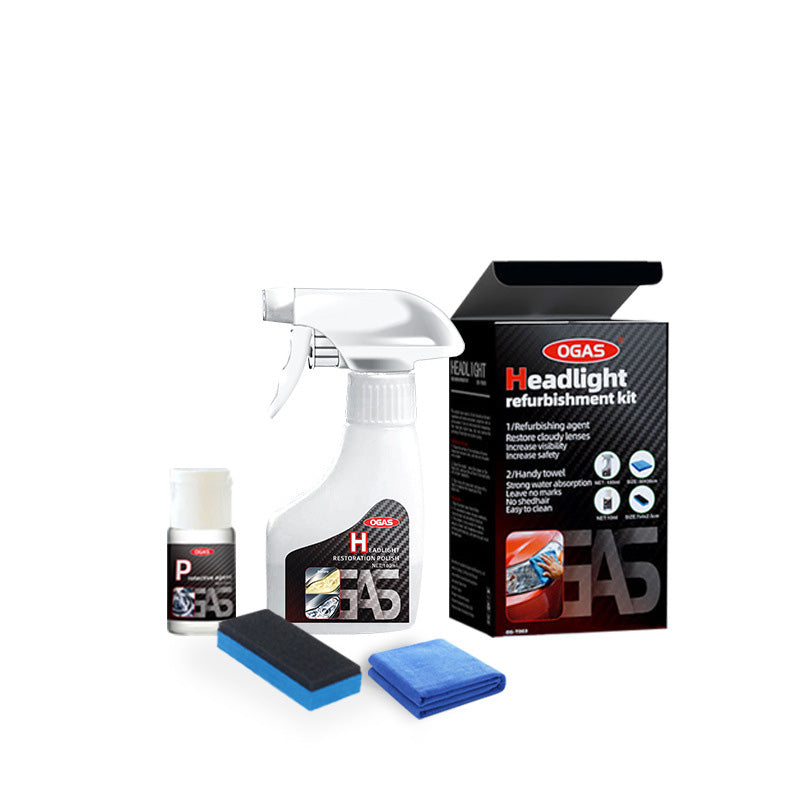 🔥Hot Sale 49% OFF 🚘Automotive Headlamp Restoration Fluid Kit