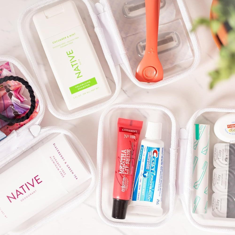 💼 Clear Zip Cube – Tough, Tidy, Travel-Ready!
