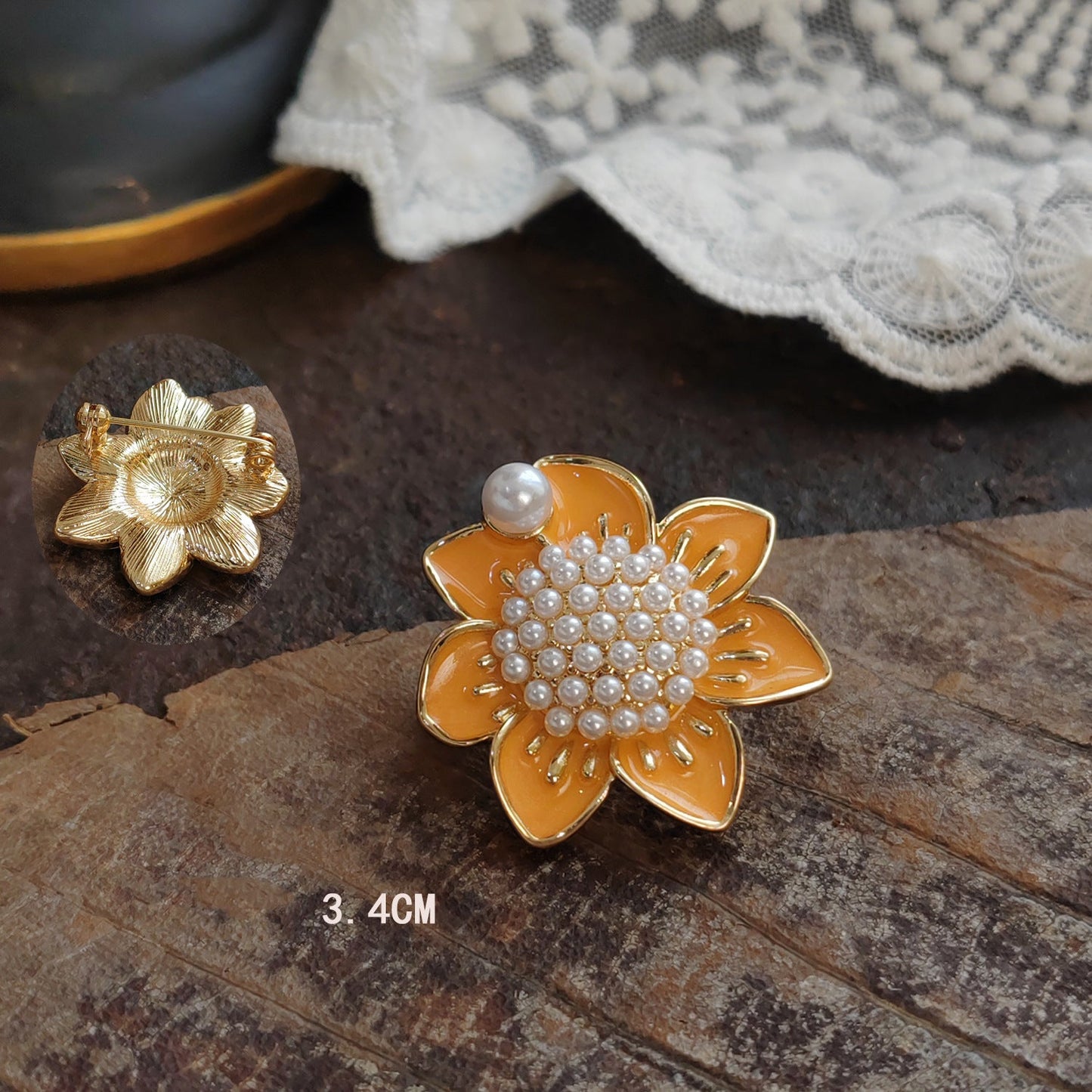 โจ Vintage Royal Floral Brooch โ Timeless Elegance for Every Occasion ๐ฟ๐