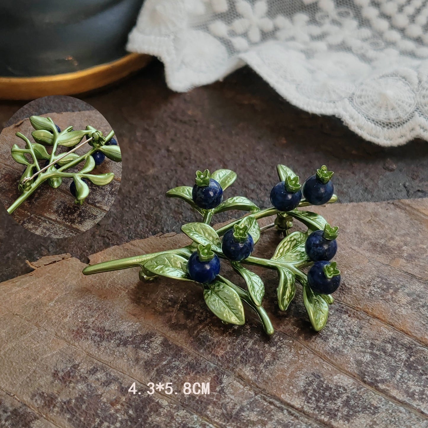 โจ Vintage Royal Floral Brooch โ Timeless Elegance for Every Occasion ๐ฟ๐