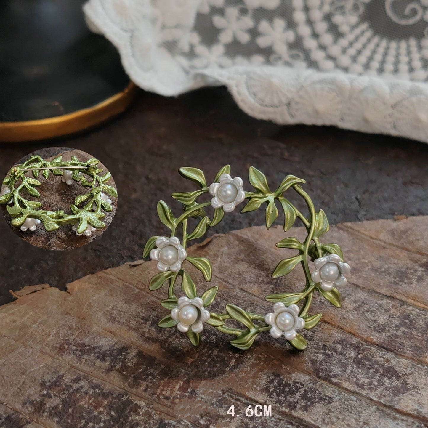 โจ Vintage Royal Floral Brooch โ Timeless Elegance for Every Occasion ๐ฟ๐