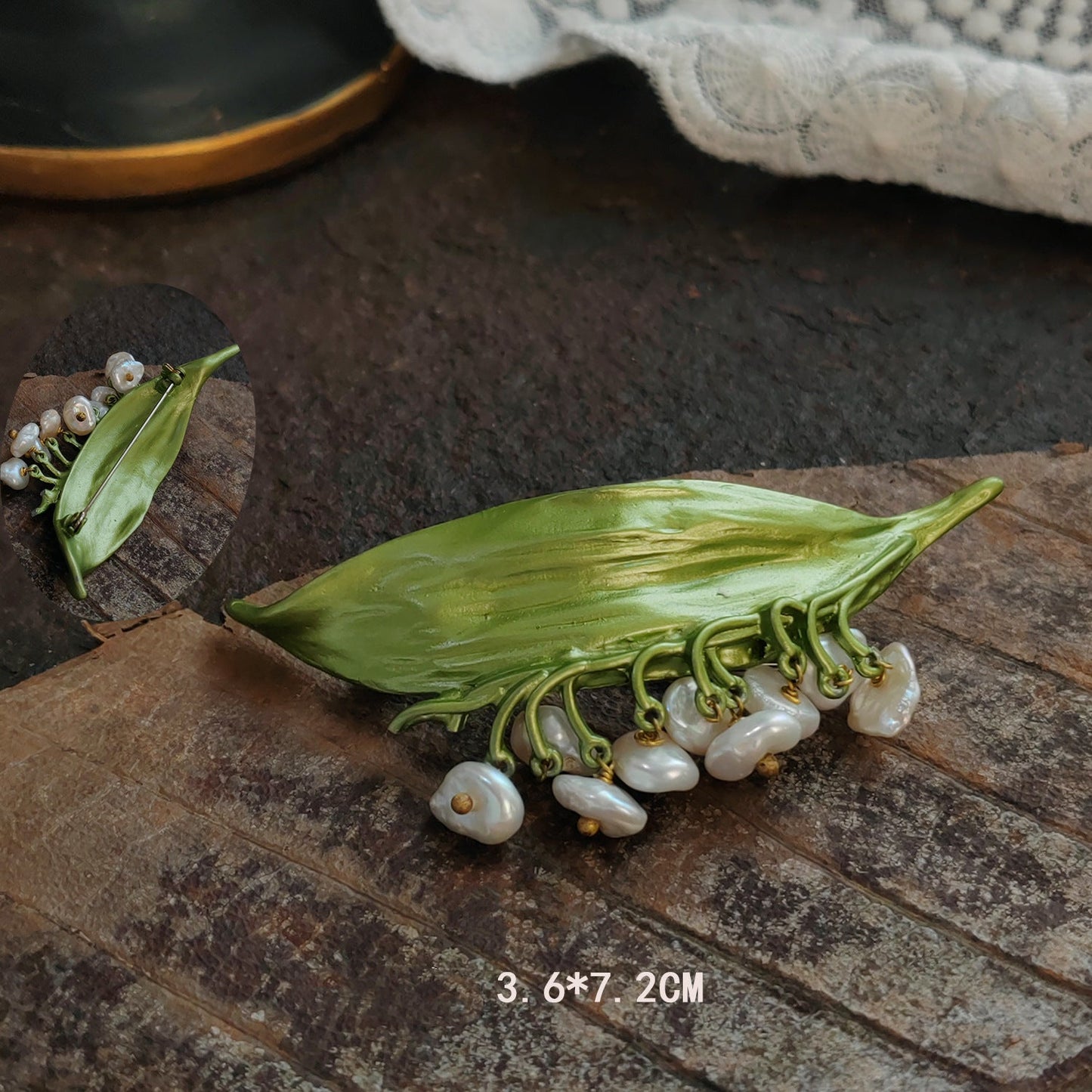 โจ Vintage Royal Floral Brooch โ Timeless Elegance for Every Occasion ๐ฟ๐