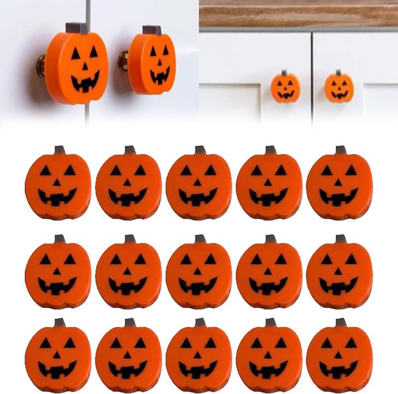Candy Pumpkin Door Knobs