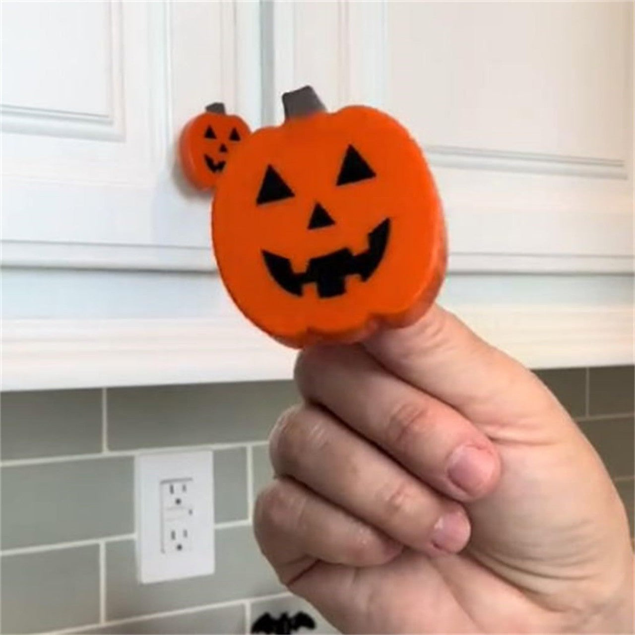 Candy Pumpkin Door Knobs