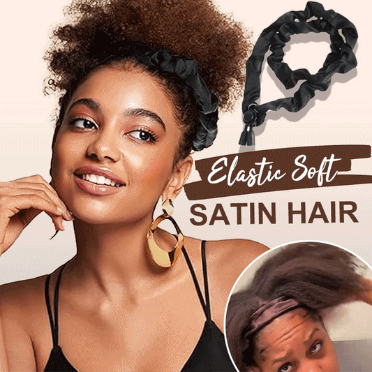 3 Pcs Elastic Soft Satin Hair Adjustable Hair