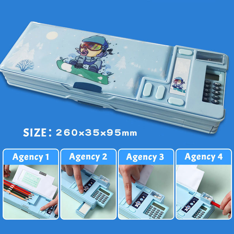 Multifunctional office stationery box