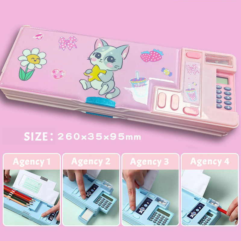 Multifunctional office stationery box