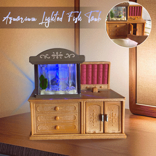 Aquarium Lighted Fish Tank